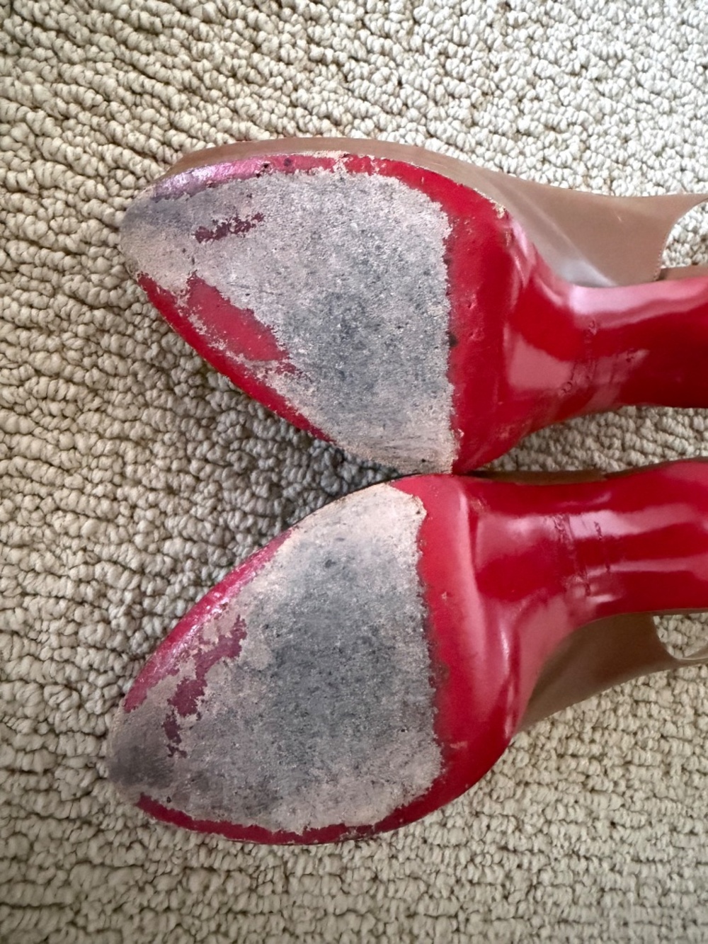 Christian Louboutin sling back heels - Picture 6 of 7